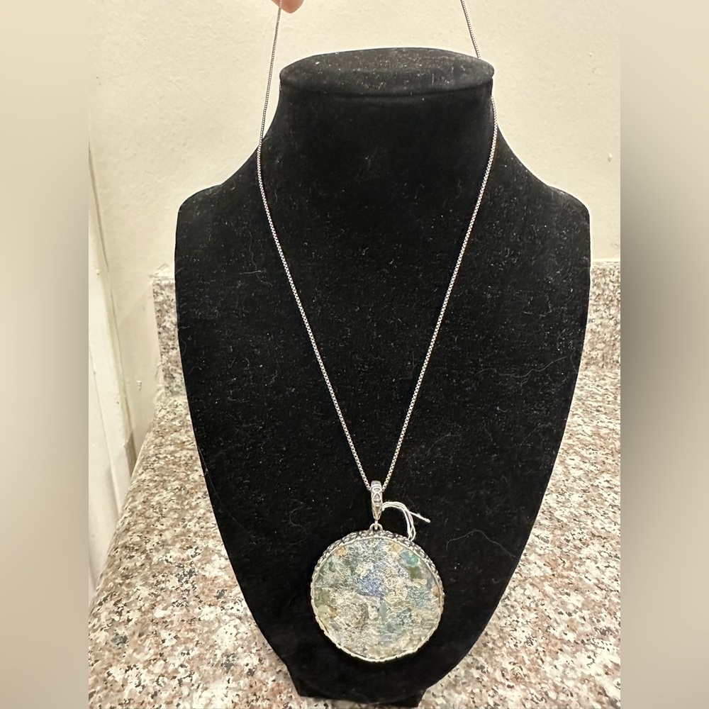 Or Paz Sterling Silver Pendant Necklace